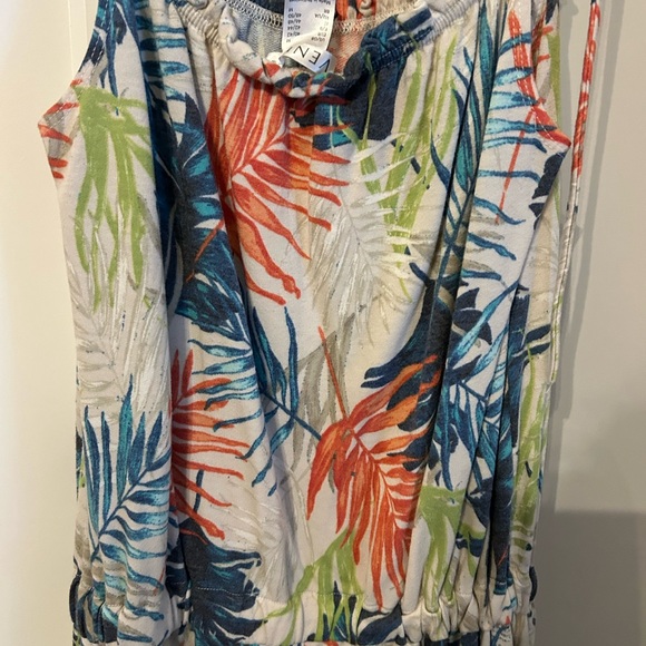 VENUS Vibrant Leaf Print Jumpsuit - Picture 3 of 5